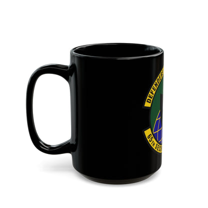 65th Security Forces Squadron (U.S. Air Force) Black Coffee Mug-The Sticker Space