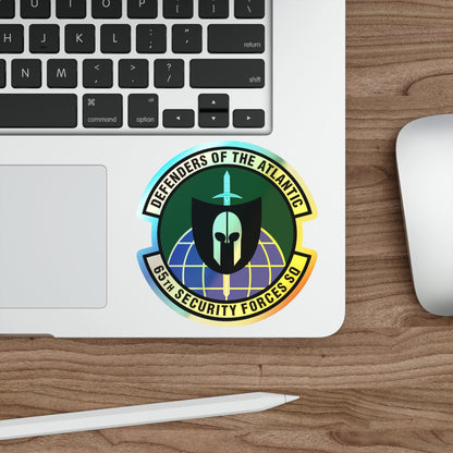 65th Security Forces Squadron (U.S. Air Force) Holographic STICKER Die-Cut Vinyl Decal-The Sticker Space