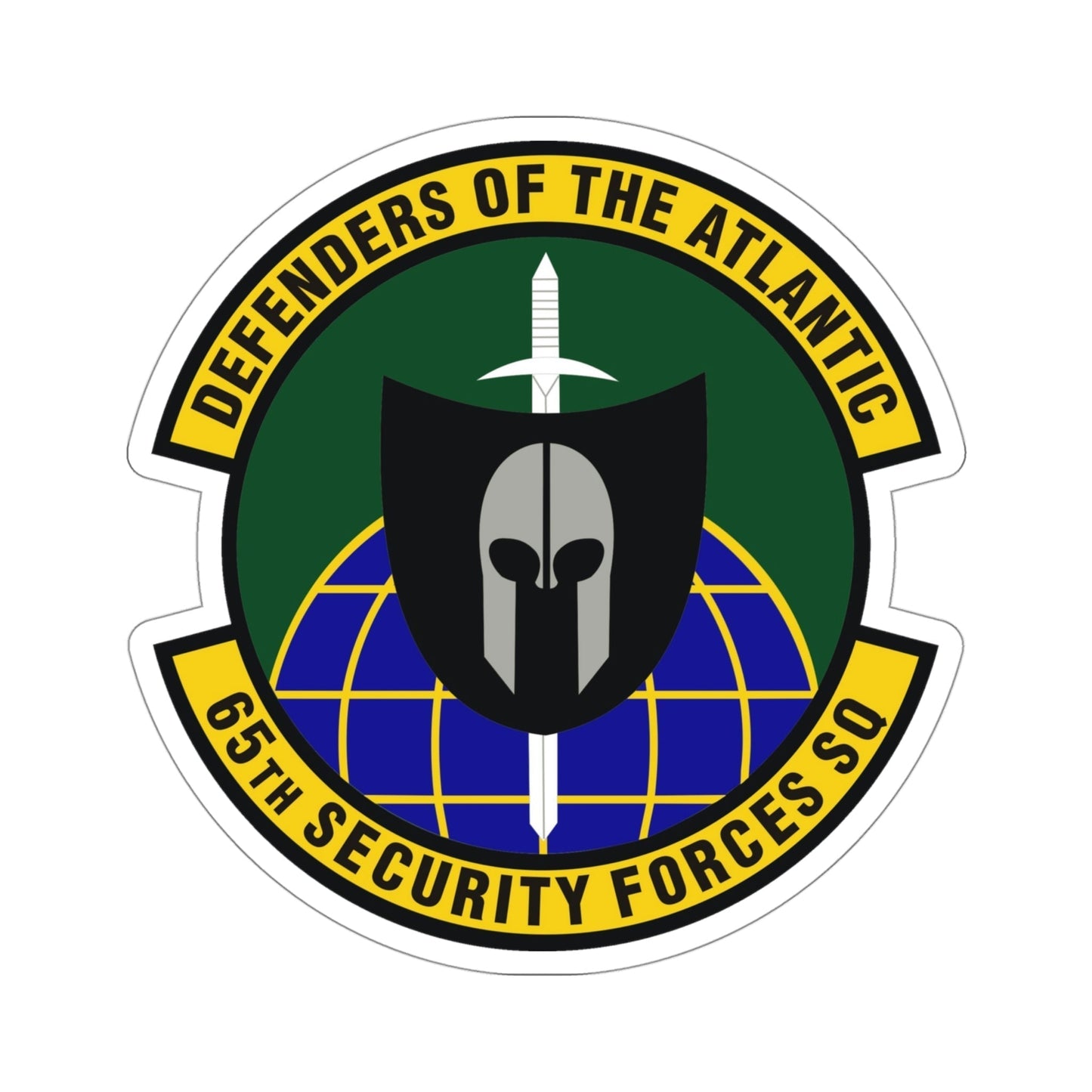 65th Security Forces Squadron (U.S. Air Force) STICKER Vinyl Die-Cut Decal-4 Inch-The Sticker Space