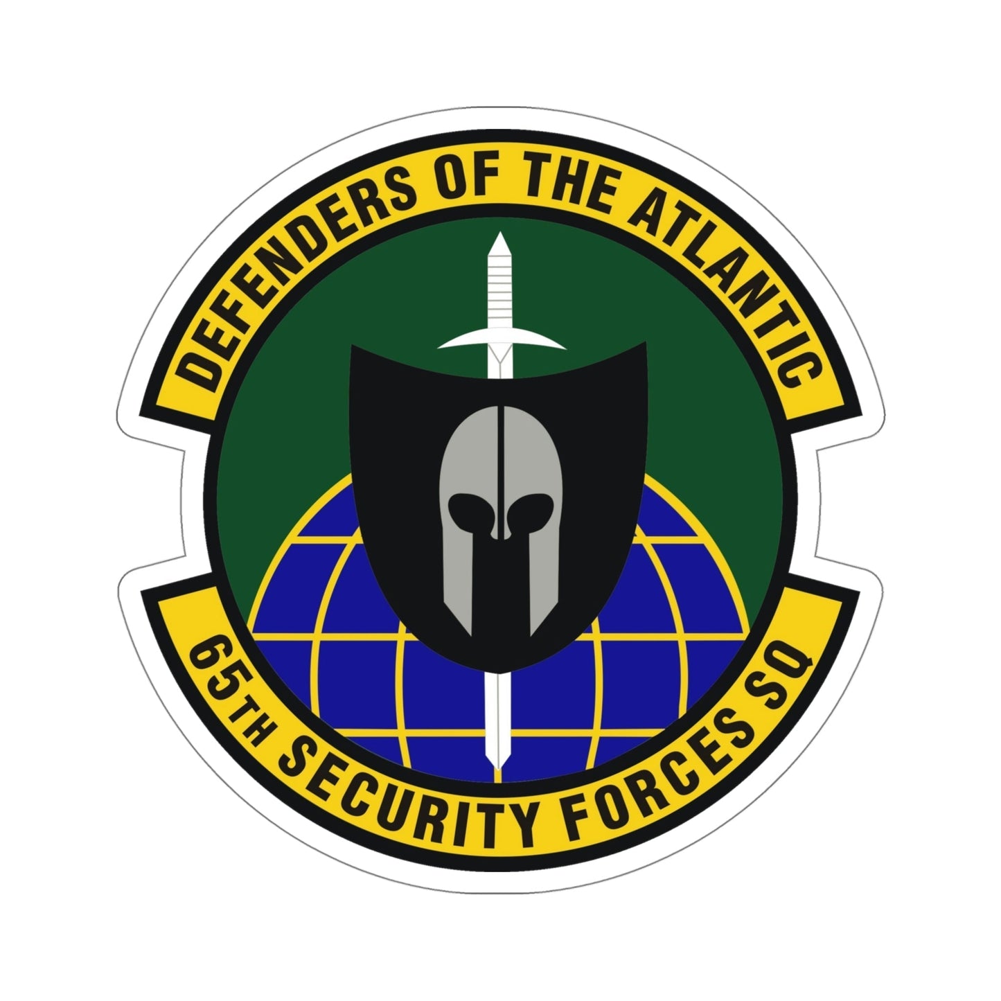 65th Security Forces Squadron (U.S. Air Force) STICKER Vinyl Die-Cut Decal-5 Inch-The Sticker Space