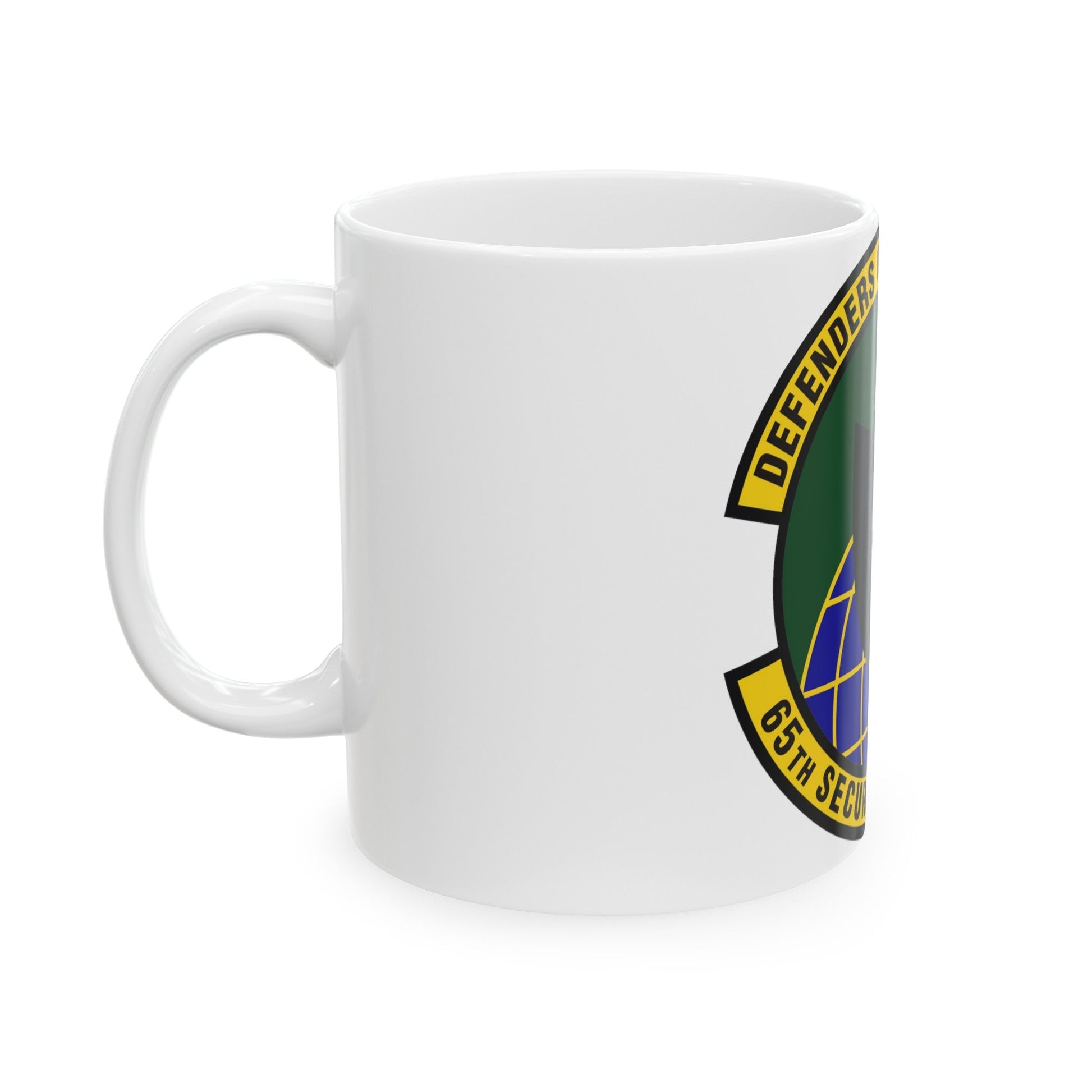 65th Security Forces Squadron (U.S. Air Force) White Coffee Mug-The Sticker Space