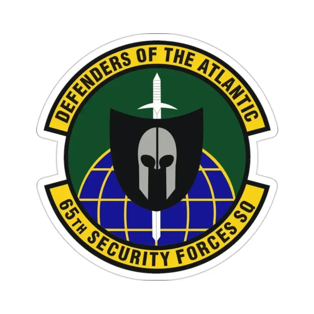65th Security Forces Squadron (U.S. Air Force) STICKER Vinyl Die-Cut Decal 2 Inch - The Sticker Space