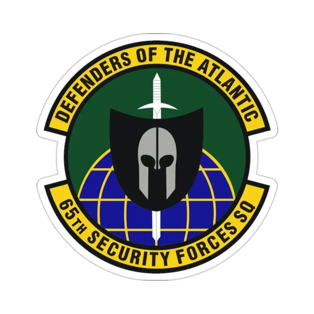 65th Security Forces Squadron (U.S. Air Force) STICKER Vinyl Die-Cut Decal 2 Inch - The Sticker Space