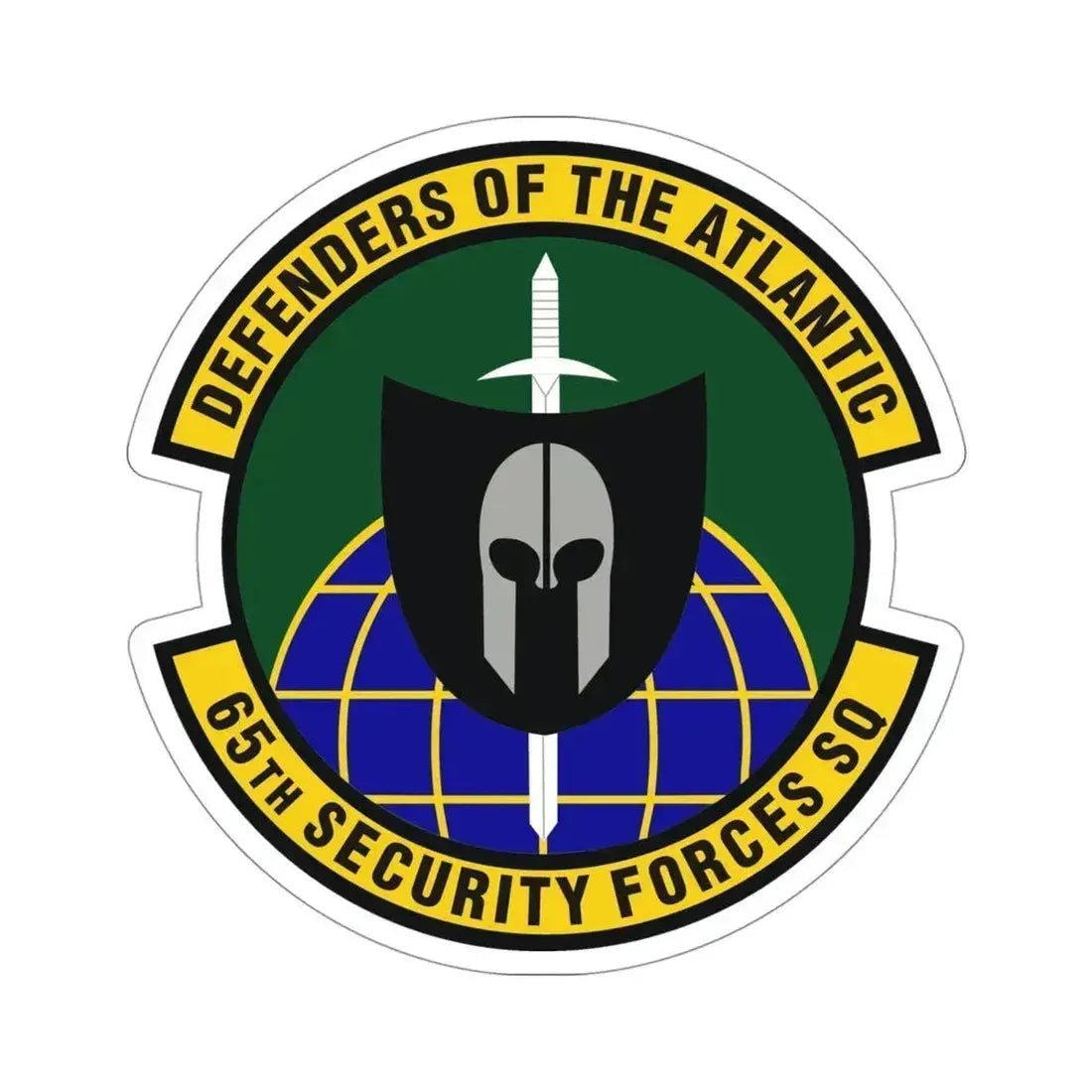 65th Security Forces Squadron (U.S. Air Force) STICKER Vinyl Die-Cut Decal 4 Inch - The Sticker Space