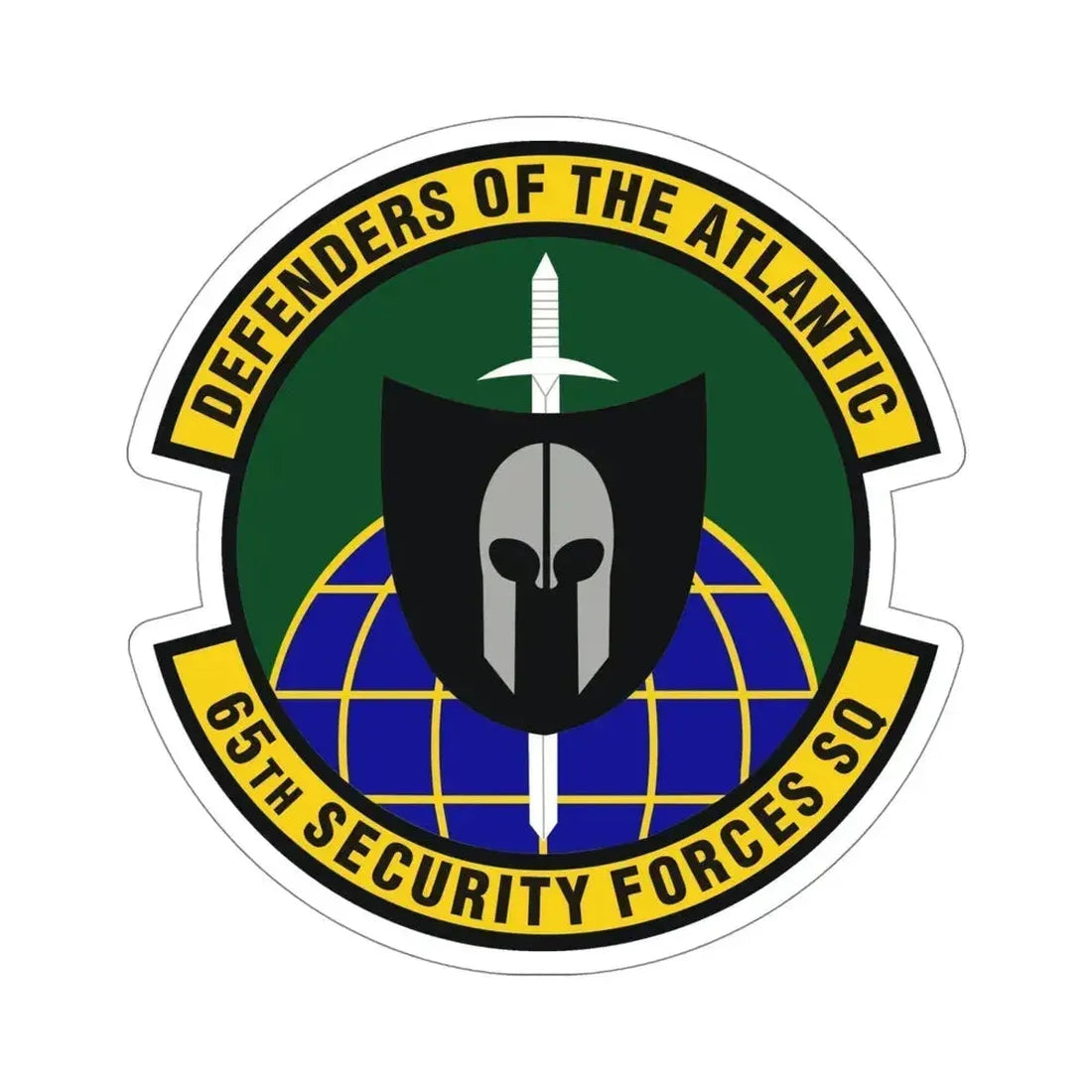 65th Security Forces Squadron (U.S. Air Force) STICKER Vinyl Die-Cut Decal 5 Inch - The Sticker Space