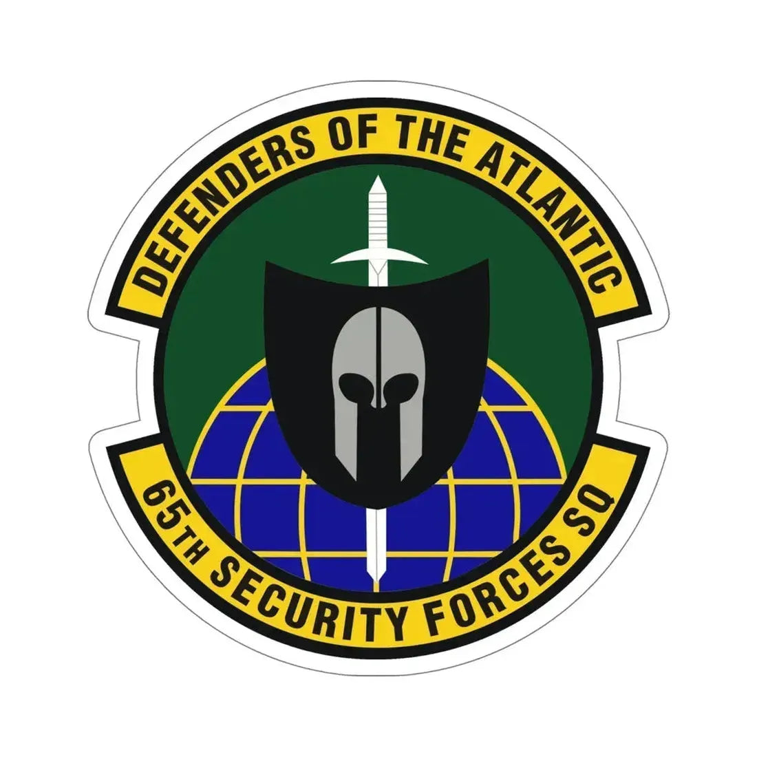 65th Security Forces Squadron (U.S. Air Force) STICKER Vinyl Die-Cut Decal - The Sticker Space