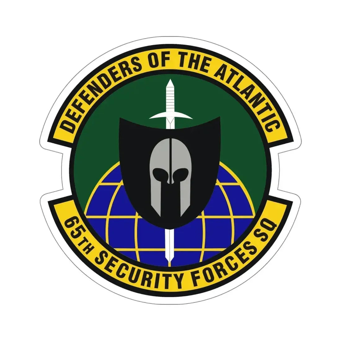 65th Security Forces Squadron (U.S. Air Force) STICKER Vinyl Die-Cut Decal - The Sticker Space