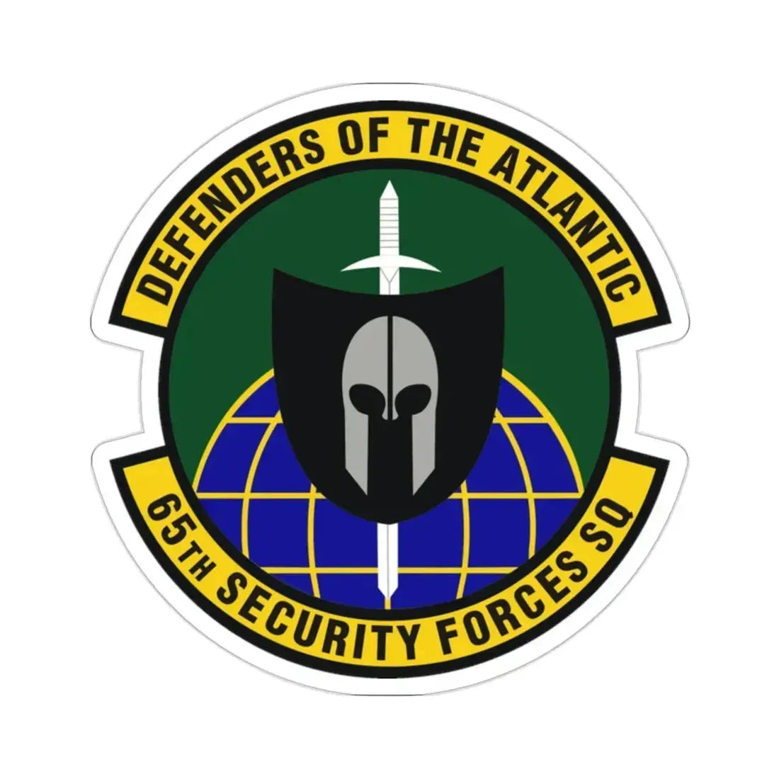 65th Security Forces Squadron (U.S. Air Force) STICKER Vinyl Die-Cut Decal - The Sticker Space