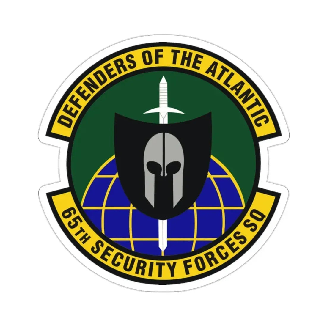 65th Security Forces Squadron (U.S. Air Force) STICKER Vinyl Die-Cut Decal - The Sticker Space