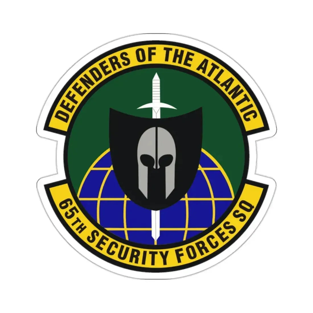 65th Security Forces Squadron (U.S. Air Force) STICKER Vinyl Kiss-Cut Decal - The Sticker Space