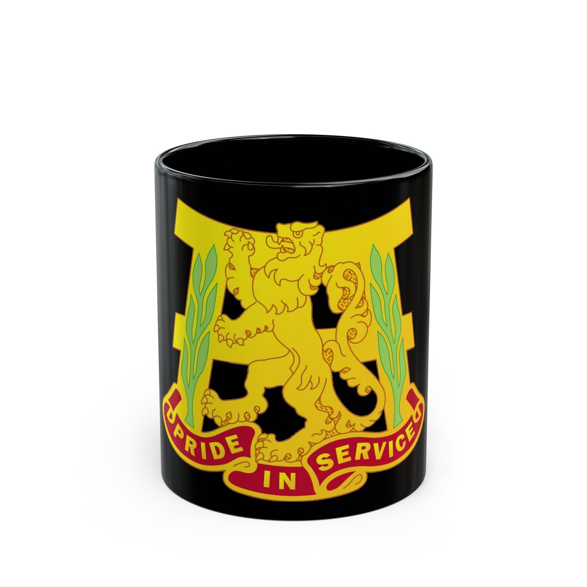 66 Maintenance Battalion (U.S. Army) Black Coffee Mug-11oz-The Sticker Space