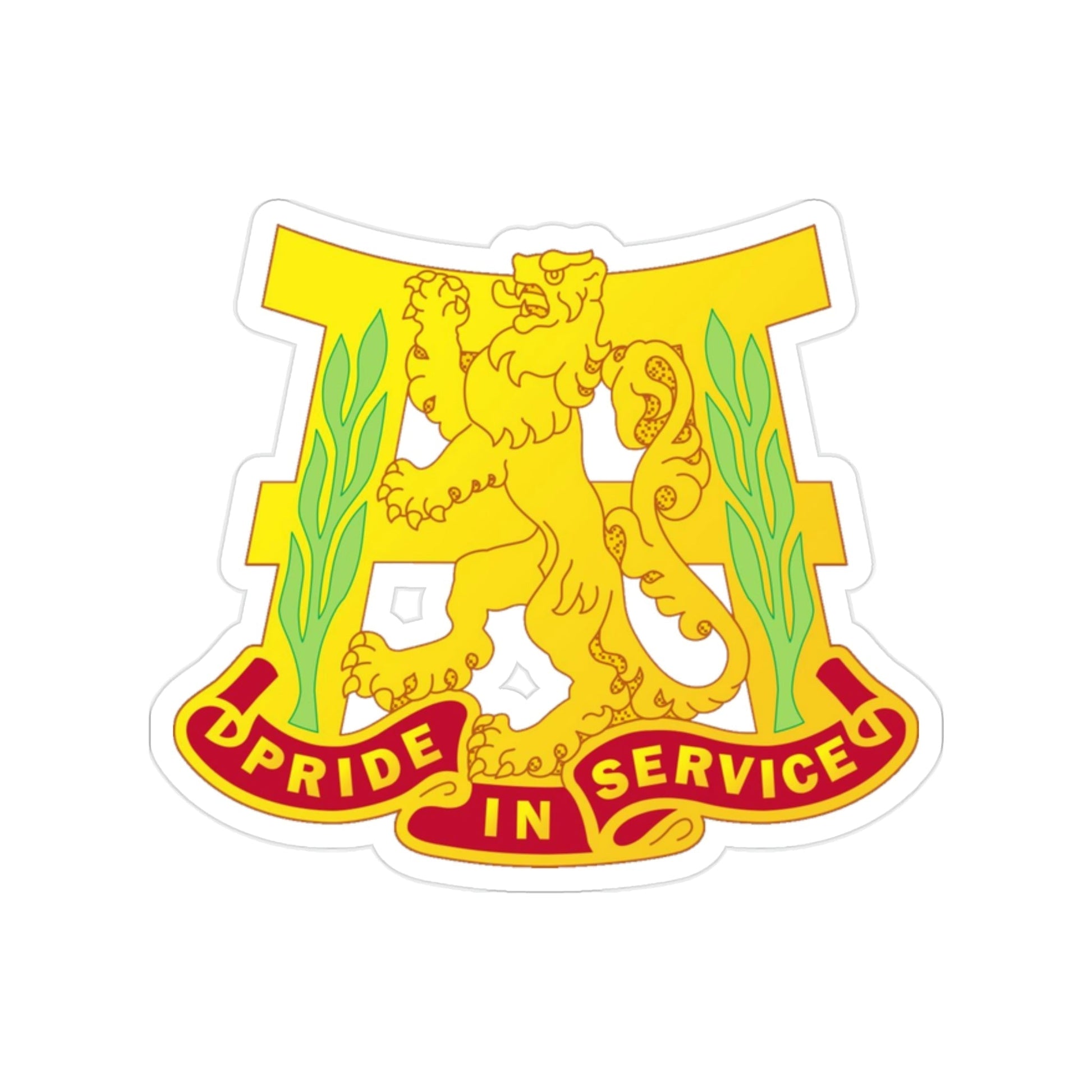 66 Maintenance Battalion (U.S. Army) Transparent STICKER Die-Cut Vinyl Decal-2 Inch-The Sticker Space