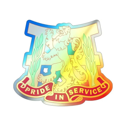 66 Maintenance Battalion (U.S. Army) Holographic STICKER Die-Cut Vinyl Decal - The Sticker Space