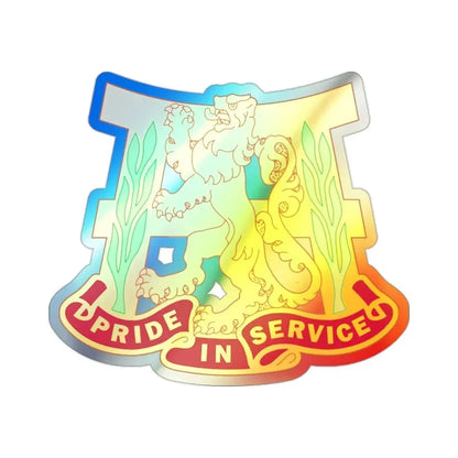 66 Maintenance Battalion (U.S. Army) Holographic STICKER Die-Cut Vinyl Decal - The Sticker Space