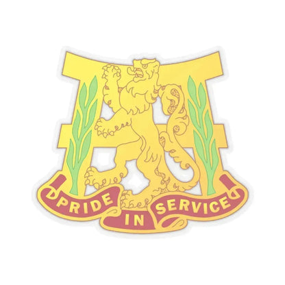 66 Maintenance Battalion (U.S. Army) STICKER Vinyl Kiss-Cut Decal 3 Inch Transparent - The Sticker Space