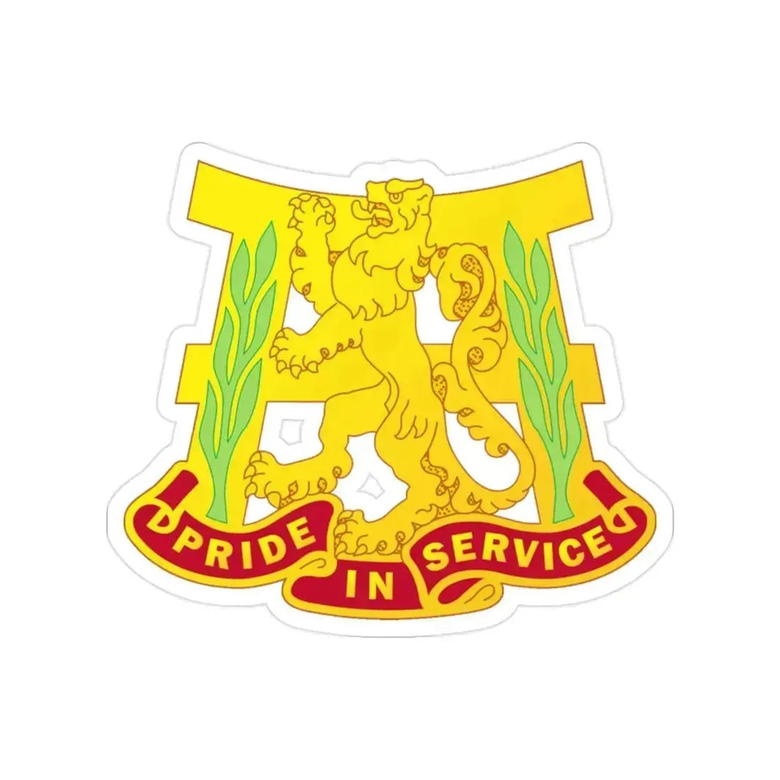 66 Maintenance Battalion (U.S. Army) Transparent STICKER Die-Cut Vinyl Decal 2 Inch - The Sticker Space