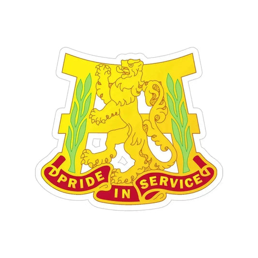66 Maintenance Battalion (U.S. Army) Transparent STICKER Die-Cut Vinyl Decal 6 Inch - The Sticker Space