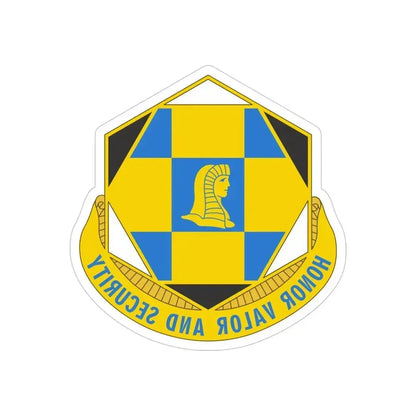 66 Military Intelligence Brigade 2 (U.S. Army) REVERSE PRINT Transparent Die-Cut STICKER 4 Inch Die-Cut Transparent - The Sticker Space