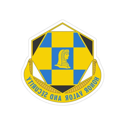 66 Military Intelligence Brigade 2 (U.S. Army) REVERSE PRINT Transparent Die-Cut STICKER 6 Inch Die-Cut Transparent - The Sticker Space