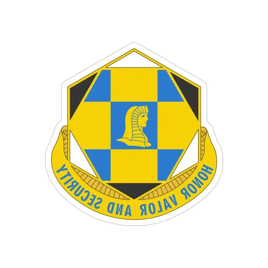 66 Military Intelligence Brigade 2 (U.S. Army) REVERSE PRINT Transparent Die-Cut STICKER - The Sticker Space