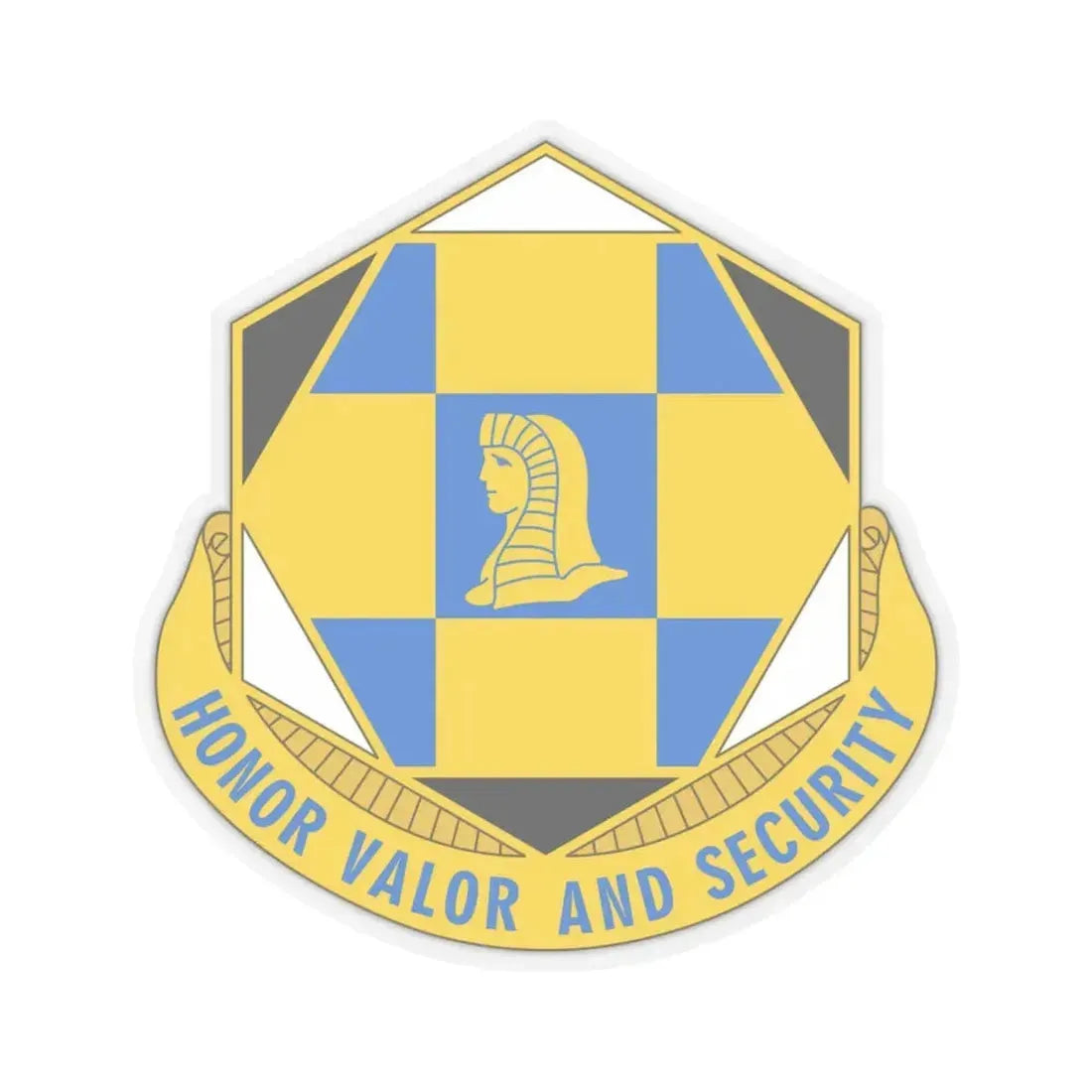 66 Military Intelligence Brigade 2 (U.S. Army) STICKER Vinyl Kiss-Cut Decal 4 Inch Transparent - The Sticker Space