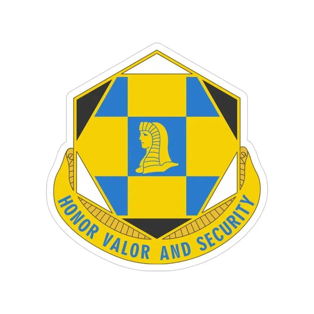 66 Military Intelligence Brigade 2 (U.S. Army) Transparent STICKER Die-Cut Vinyl Decal 4 Inch - The Sticker Space