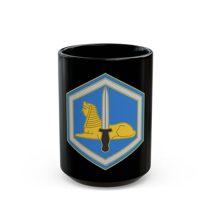 66 Military Intelligence Brigade 3 (U.S. Army) Black Coffee Mug-15oz-The Sticker Space