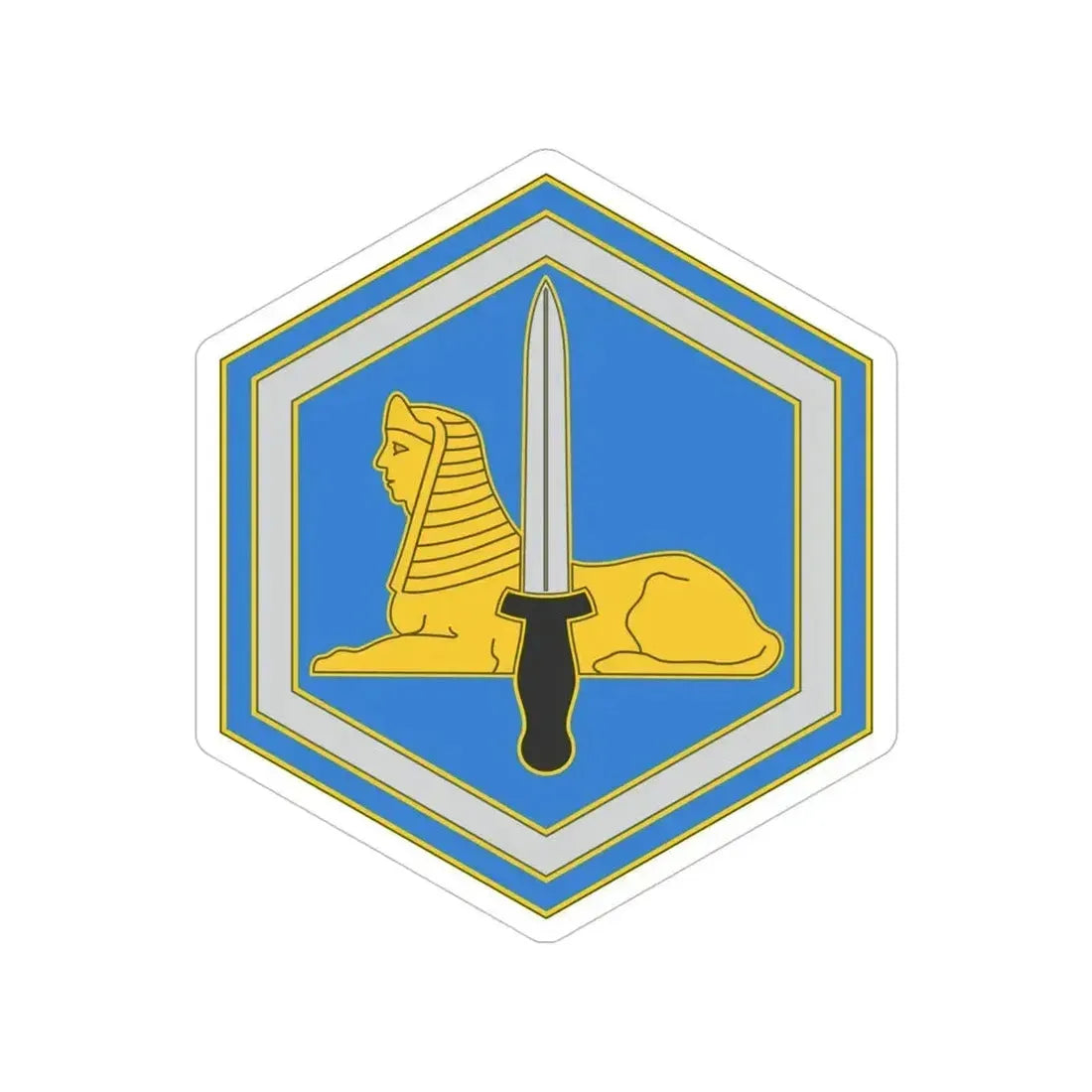 66 Military Intelligence Brigade 3 (U.S. Army) Transparent STICKER Die-Cut Vinyl Decal 6 Inch - The Sticker Space