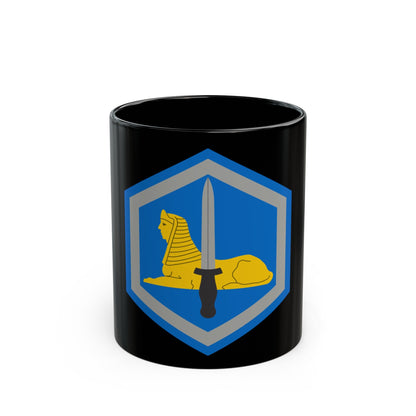 66 Military Intelligence Brigade (U.S. Army) Black Coffee Mug-11oz-The Sticker Space