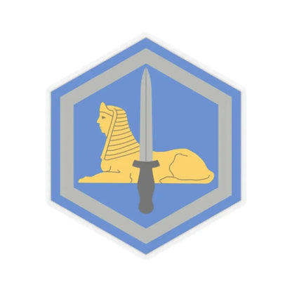 66 Military Intelligence Brigade (U.S. Army) STICKER Vinyl Kiss-Cut Decal 2 Inch Transparent - The Sticker Space