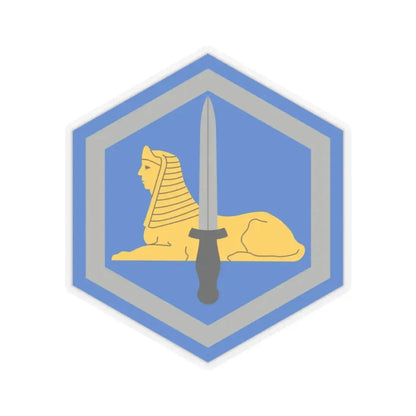 66 Military Intelligence Brigade (U.S. Army) STICKER Vinyl Kiss-Cut Decal 6 Inch Transparent - The Sticker Space