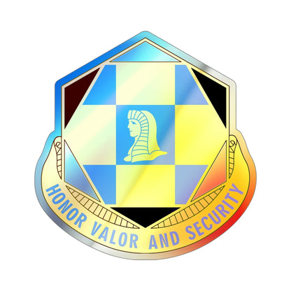 66 Military Intelligence Brigade v2 (U.S. Army) Holographic STICKER Die-Cut Vinyl Decal-5 Inch-The Sticker Space