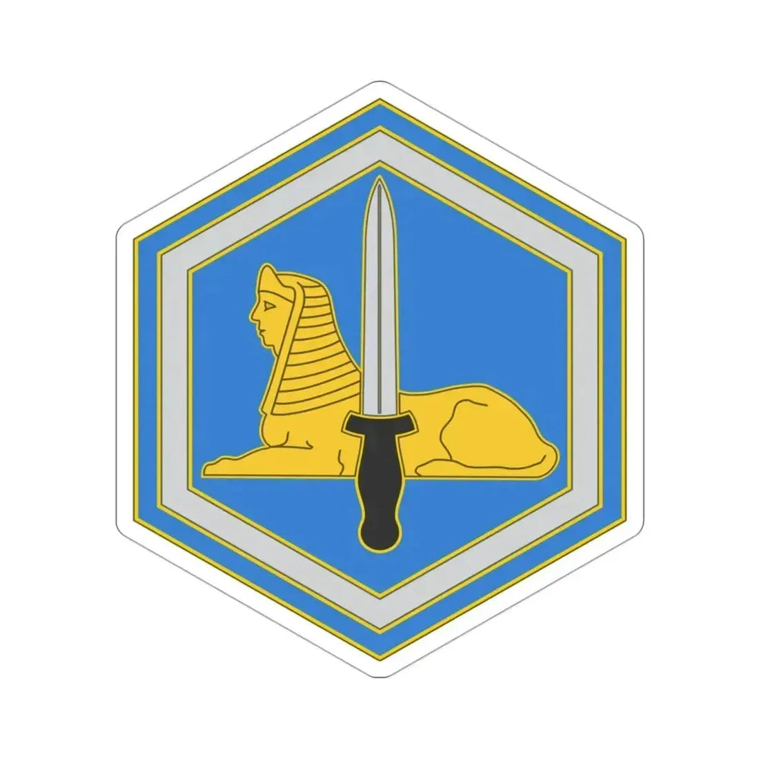 66 Military Intelligence Brigade v3 (U.S. Army) STICKER Vinyl Die-Cut Decal 3 Inch - The Sticker Space