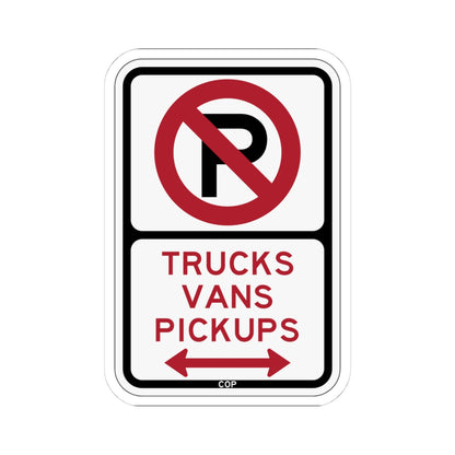 PBOT Road sign P1955D (Oregon) (Road Sign) STICKER Vinyl Kiss-Cut Decal