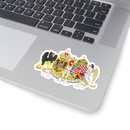 Austro-hungarian coat of arms 1914 - STICKER Vinyl Kiss-Cut Decal