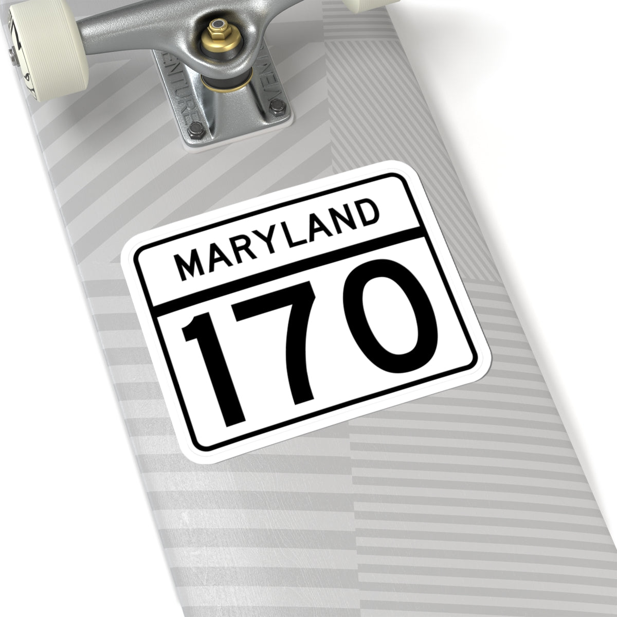 MD Route 170 (Maryland) (Road Sign) STICKER Vinyl Kiss-Cut Decal