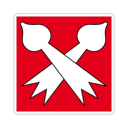 CHE Bottmingen Flag (Switzerland) STICKER Vinyl Kiss-Cut Decal