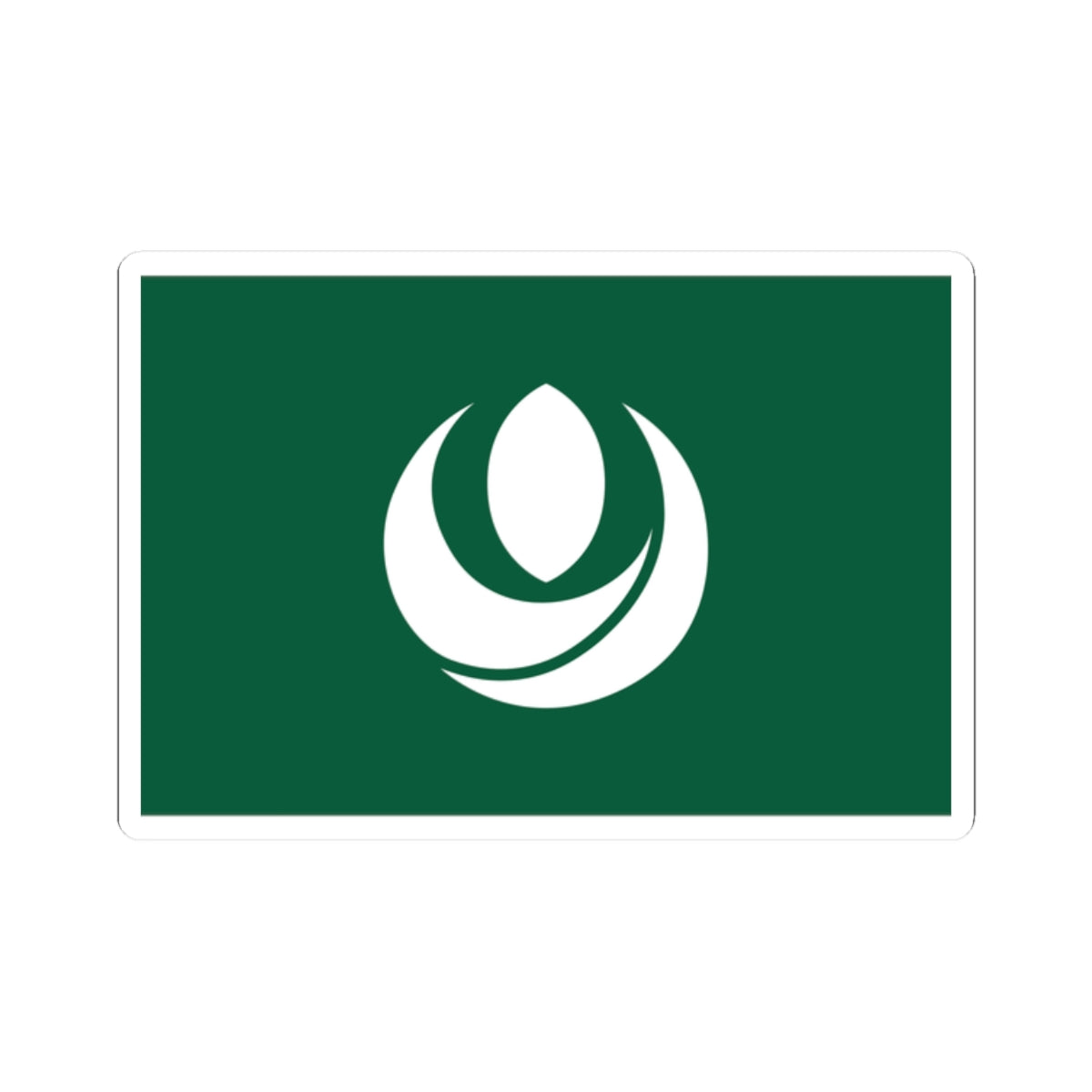 Flag of Kurihara Miyagi (Japan) STICKER Vinyl Kiss-Cut Decal