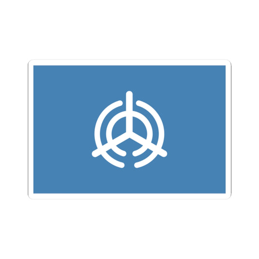 Flag of Oita Oita (Japan) STICKER Vinyl Kiss-Cut Decal