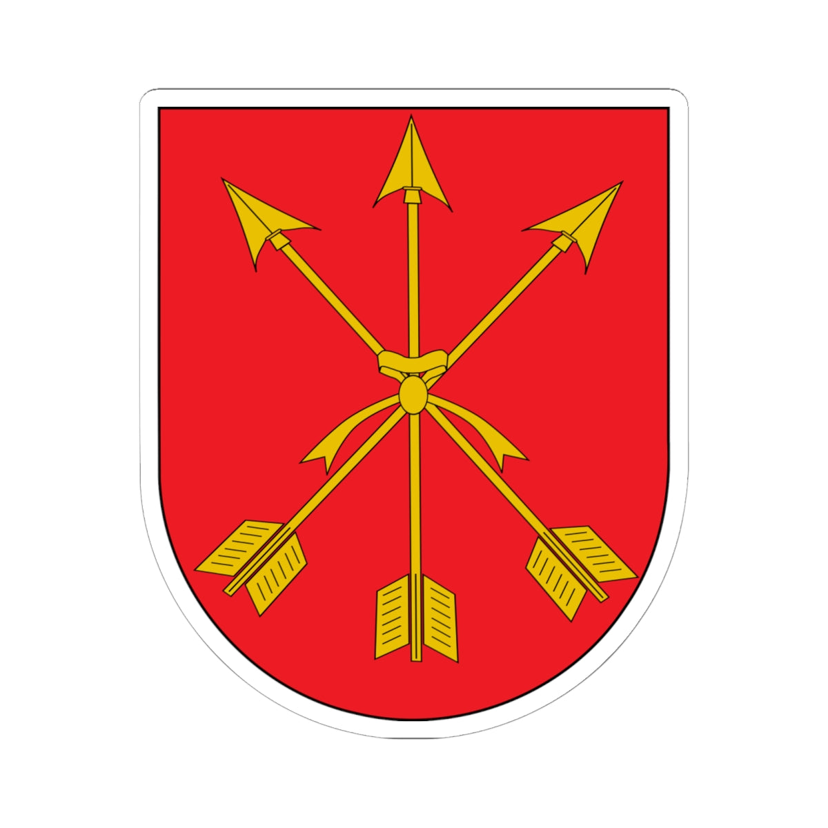 Escudo de Arano (Spain) (Coat of Arms) STICKER Vinyl Kiss-Cut Decal