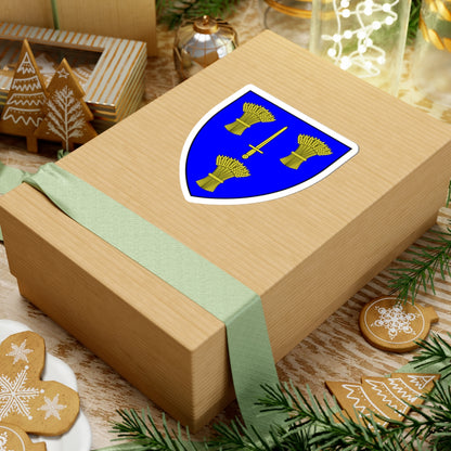 Badge of Cheshire (England) (Coat of Arms) STICKER Vinyl Kiss-Cut Decal