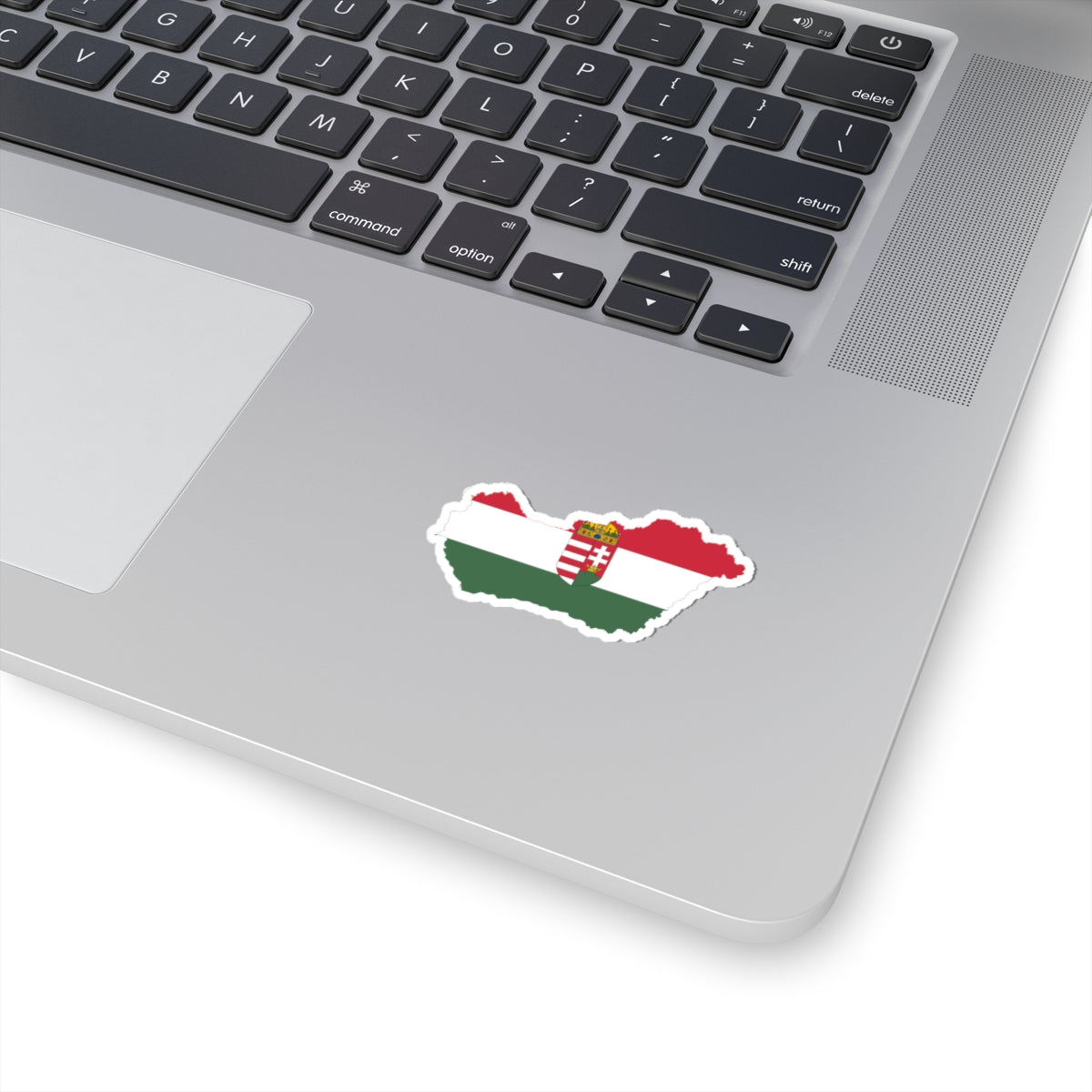 Flag-map of Hungary 1920-1921 (Hungary) STICKER Vinyl Kiss-Cut Decal