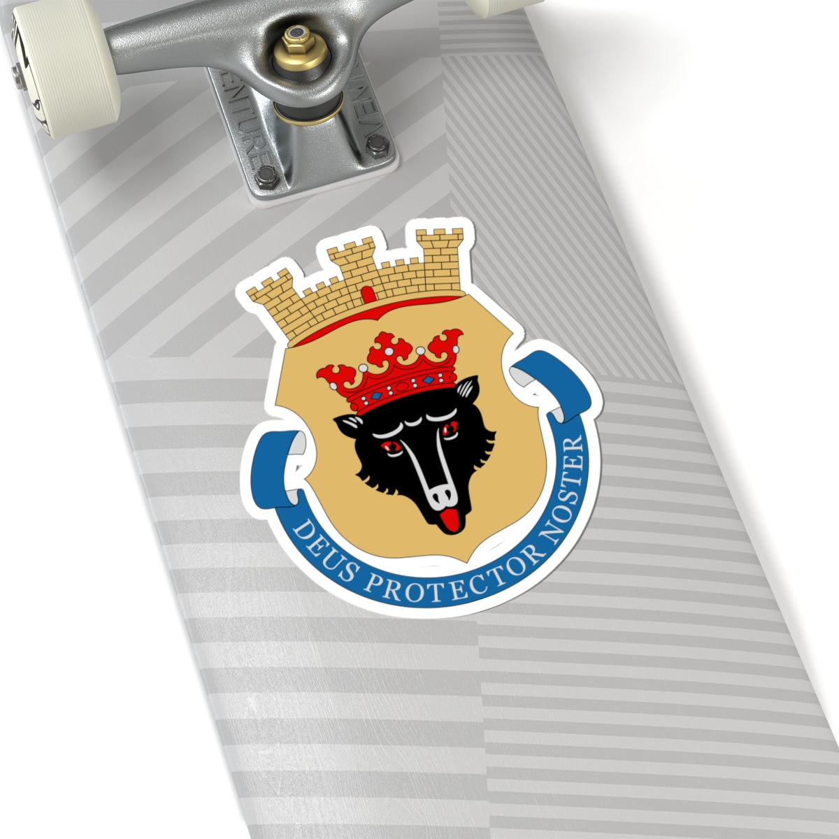 Porin vaakuna (Finland) (Coat of Arms) STICKER Vinyl Kiss-Cut Decal