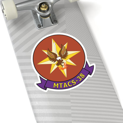 Marine Tactical Air Command Squadron 38 (USMC) STICKER Vinyl Kiss-Cut Decal