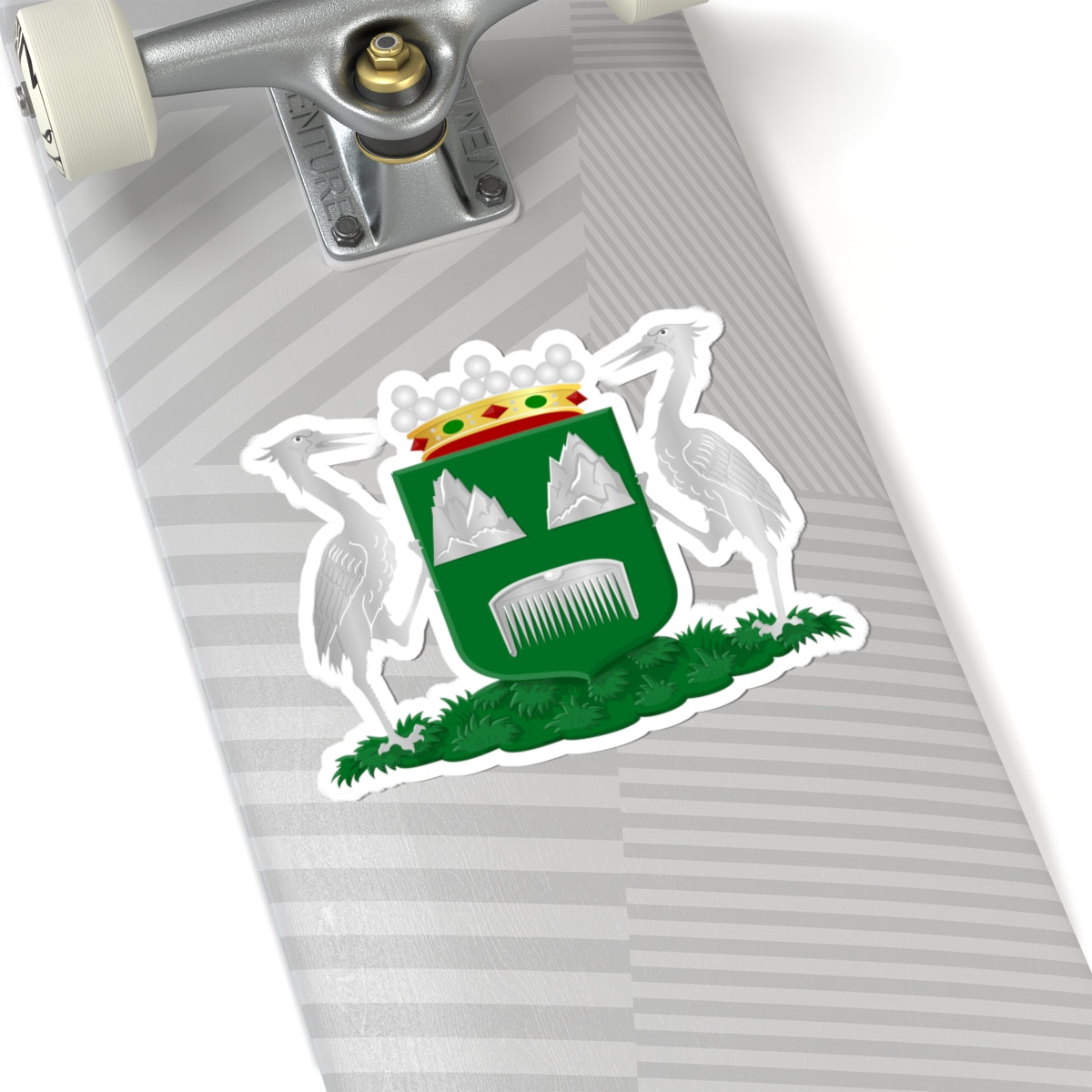 Alphen-Chaam wapen (Netherlands) (Coat of Arms) STICKER Vinyl Kiss-Cut Decal