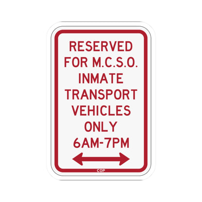 PBOT Road sign P4125D (Oregon) (Road Sign) STICKER Vinyl Kiss-Cut Decal