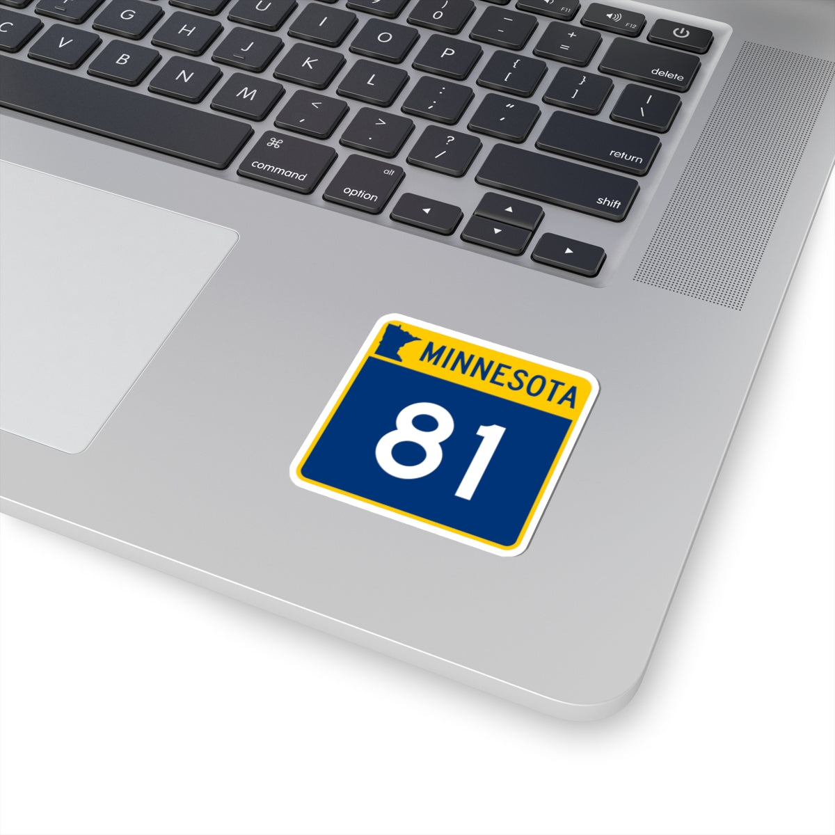MN-81 (Minnesota) (Road Sign) STICKER Vinyl Kiss-Cut Decal