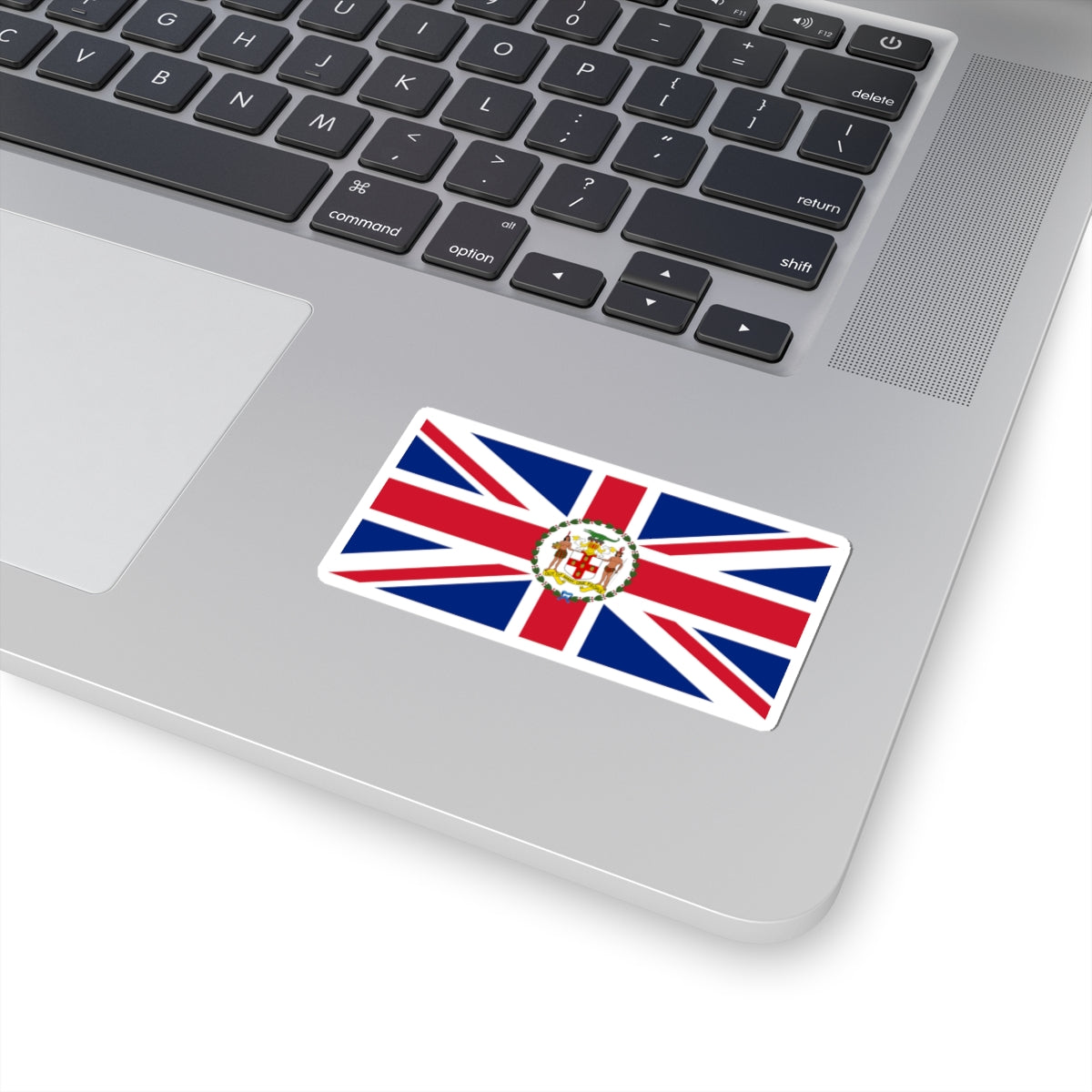 Flag of the Governor of Jamaica 1962 (Jamaica) STICKER Vinyl Kiss-Cut Decal