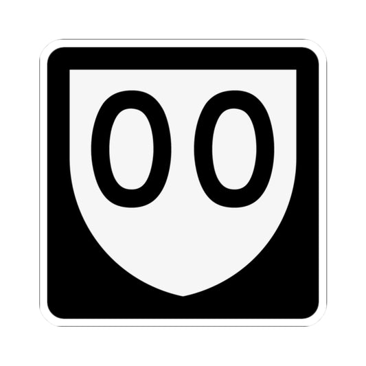 PR urban primary 00 (Puerto Rico) (Road Sign) STICKER Vinyl Kiss-Cut Decal