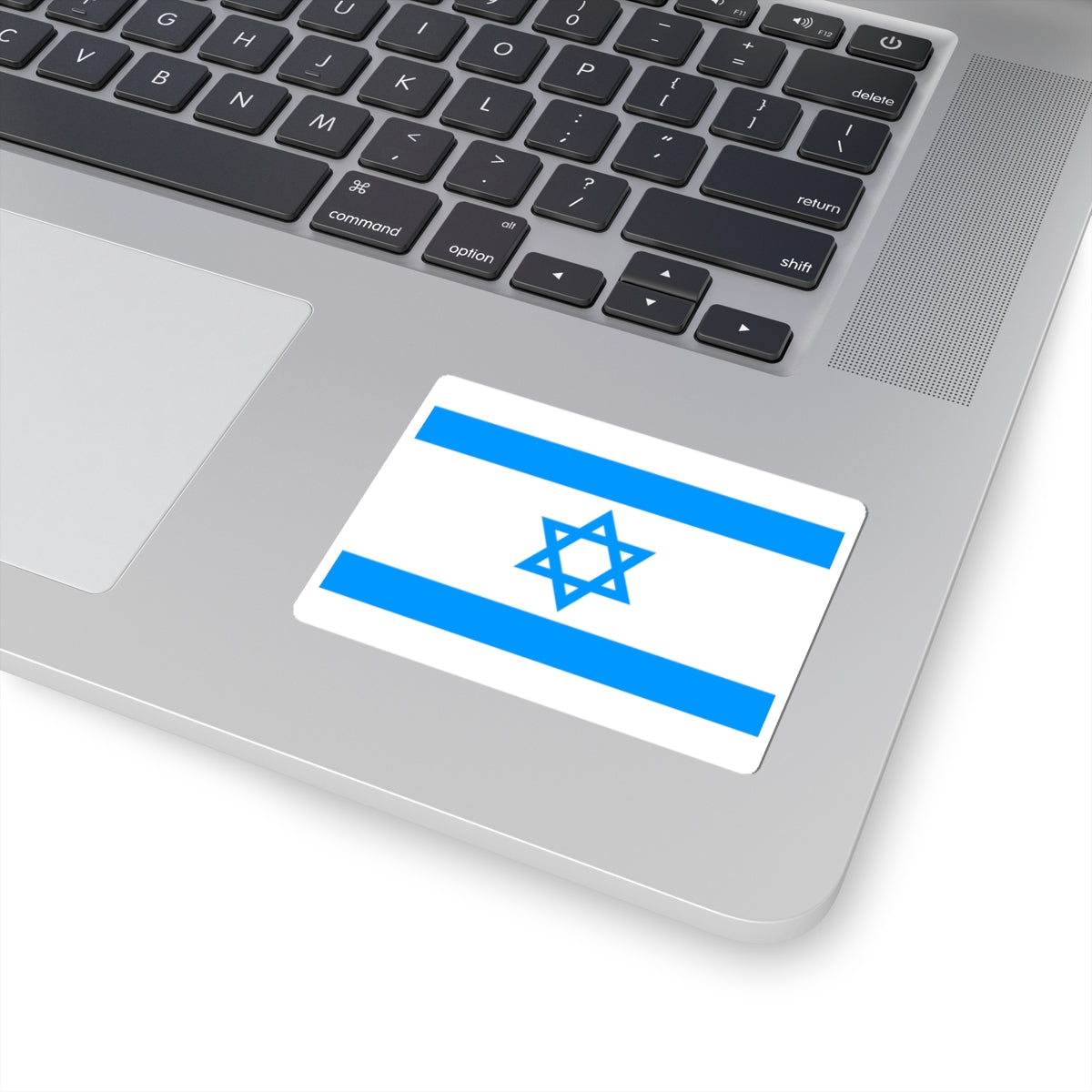 Flag of Israel Sky Blue (Israel) STICKER Vinyl Kiss-Cut Decal
